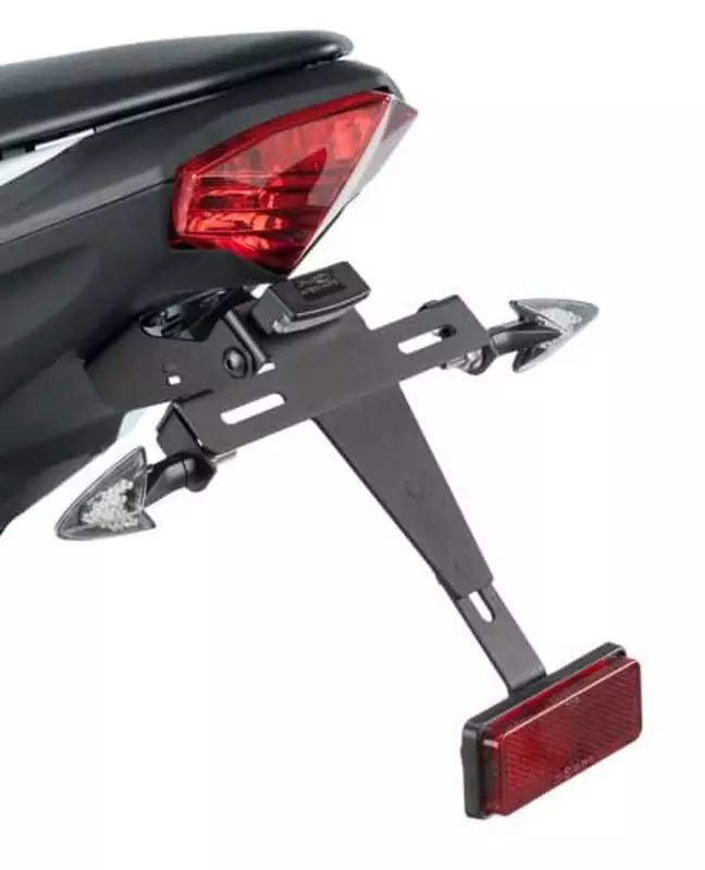 Puig License Support Kawasaki Ninja 250Sl/Z250Sl 15-17' - Moottoripyörän rekisterikilven telineet - D301185 - 1