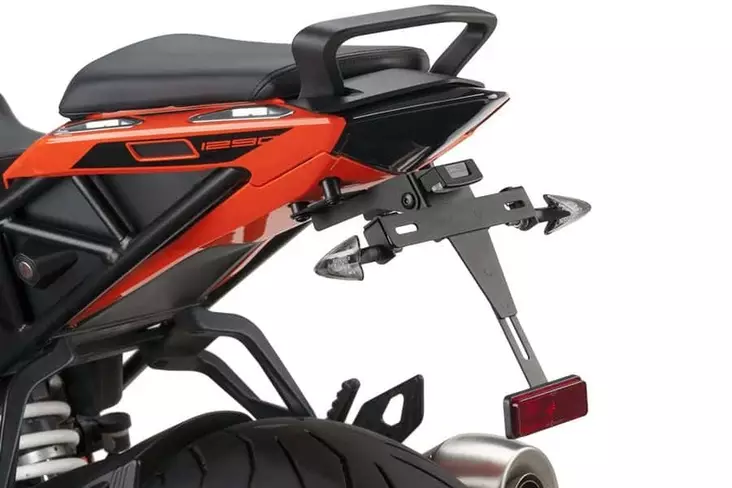 Puig License Support Ktm 1290 Superduke Gt 16'-18' C/Bl - Moottoripyörän rekisterikilven telineet - D301715 - 1