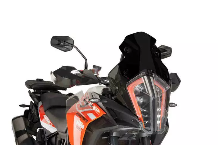 Puig Racing Screen Ktm 1290 Superadventure R/S C/Black - Moottoripyörän katteet ja tuulenohjaimet - D302985 - 1