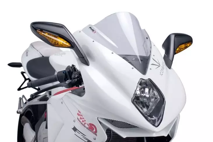 Puig Racing Screen Mv Agusta F3 675 12-21/F3 800 13-21' - Moottoripyörän katteet ja tuulenohjaimet - D298875 - 1