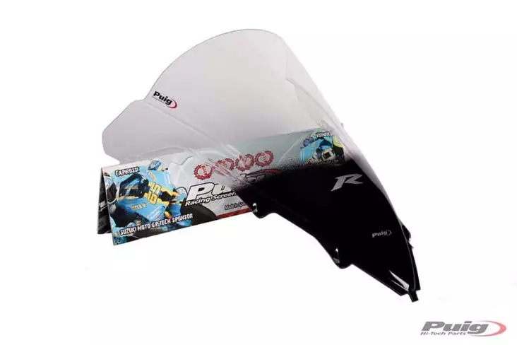 Puig Racing Screen Yamaha R1 09-14' C/Clear - Moottoripyörän katteet ja tuulenohjaimet - D298355 - 1