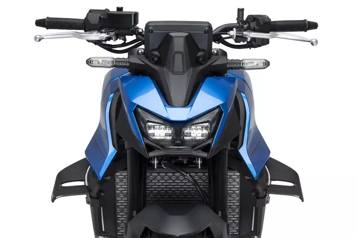 Puig Spoilers D12 Honda Cb750 Hornet 25' C/Matt Black - Moottoripyörän katteet ja tuulenohjaimet - D530125 - 1