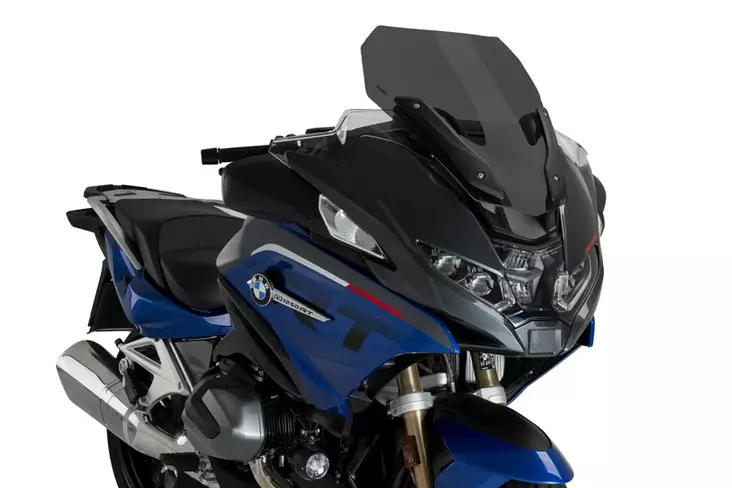 Puig Sport Screen Bmw R1250Rt 18'-24' C/Dark Smoke - Moottoripyörän katteet ja tuulenohjaimet - D510985 - 1