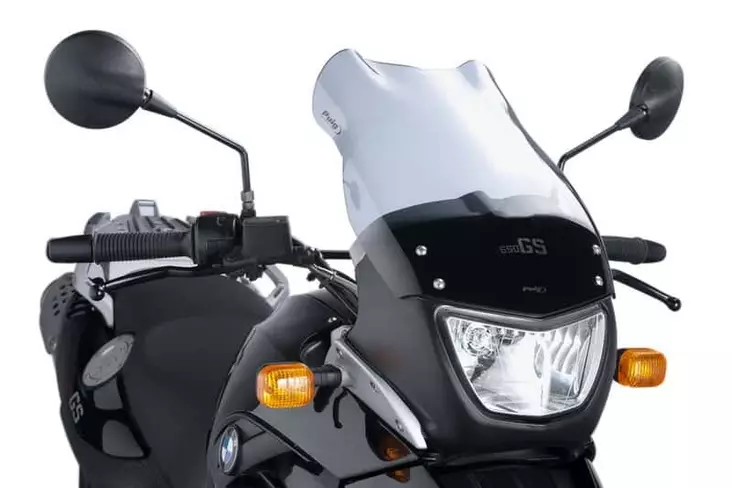 Puig Touring Screen Bmw F650Gs 04-07' C/Clear - Moottoripyörän katteet ja tuulenohjaimet - D297245 - 1