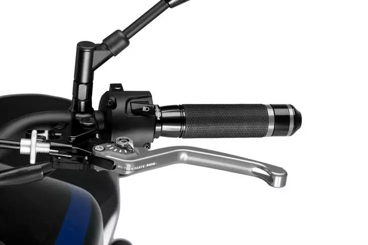 Puig Unfoldable Clutch Lever 3.0. C/Silver Selector C/S - Moottoripyörän vivut ja vivunrungot - D358555 - 1