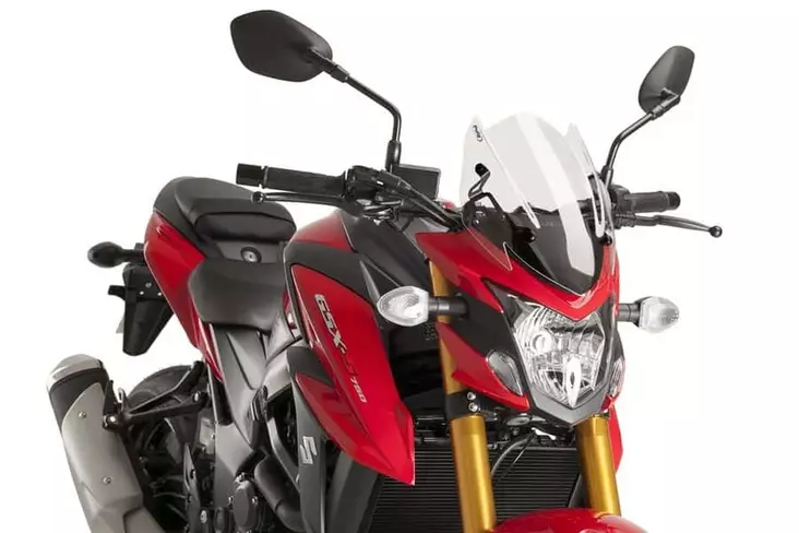 Puig Winds. N.G. Sport Suzuki Gsx-S750 17-21'' C/Clear - Moottoripyörän katteet ja tuulenohjaimet - D302555 - 1