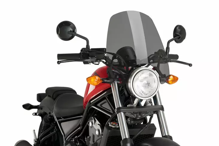 Puig Winds. New Generation Honda Rebel 300/500 17-23'C/ - Moottoripyörän katteet ja tuulenohjaimet - D302595 - 1