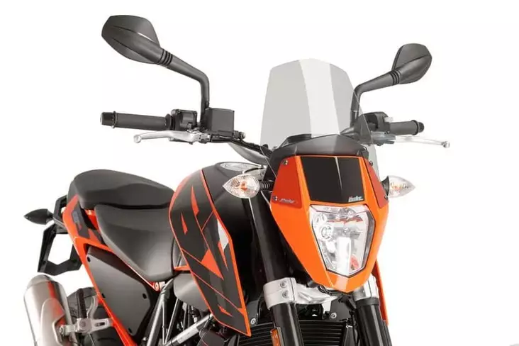 Puig Winds. New Generation Ktm 690 Duke 12-18' - Moottoripyörän katteet ja tuulenohjaimet - D299185 - 1