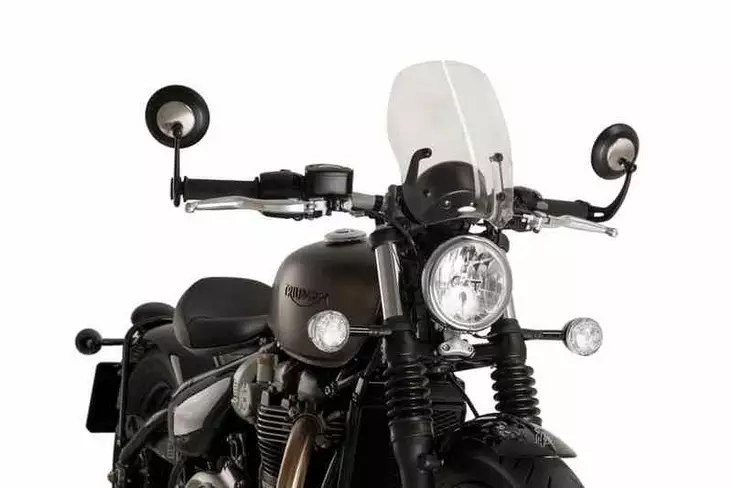 Puig Winds.Nng Touring Triumph Bonnville Bobber 17-23' - Moottoripyörän katteet ja tuulenohjaimet - D302565 - 1