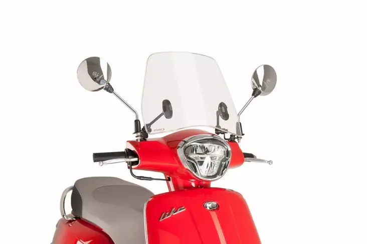 Puig Winds. Trafic Kymco Like 125 17-18'- C/Clear - Moottoripyörän katteet ja tuulenohjaimet - D303105 - 1