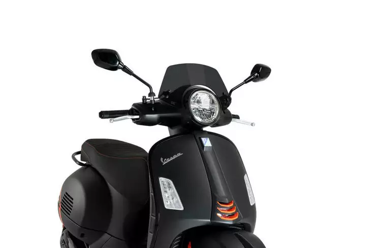 Puig Windshield Model Gts Sport Vespa Gts 300 Hpe/Supe - Moottoripyörän katteet ja tuulenohjaimet - D503415 - 1
