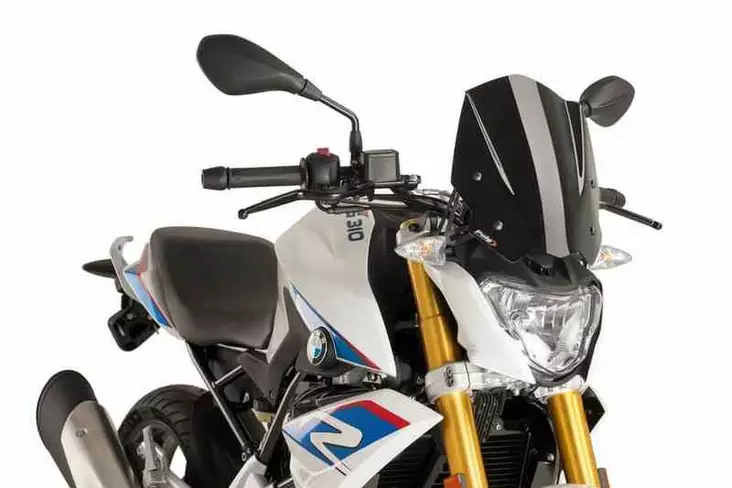Puig Windshield New Generation Sport Bmw G310R 16'-23' - Moottoripyörän katteet ja tuulenohjaimet - D301845 - 1