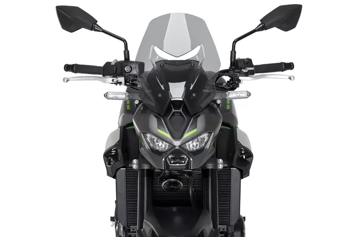Puig Windshield New Generation Touring Kawasaki Z900 25 - Moottoripyörän katteet ja tuulenohjaimet - D536975 - 1