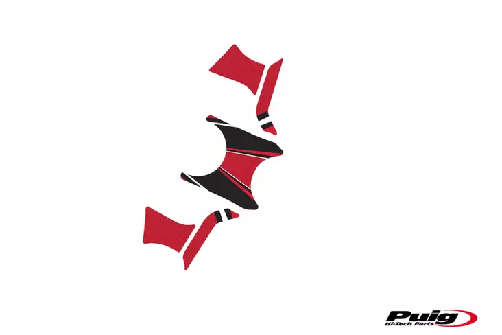 Puig Yoke Protector Bmw Gs1200R 08-12 C/Red - Moottoripyörän kaatumatapit - D300405 - 1