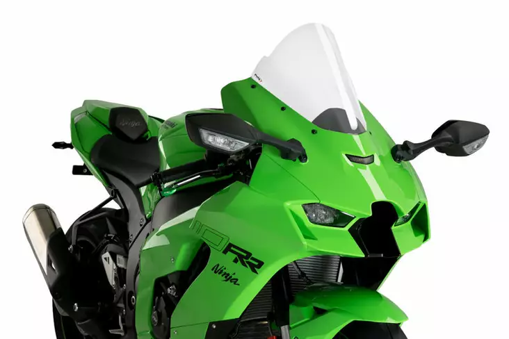 Puig Z-Racing Screen Kawasaki Zx-10R/Rr 21' C/Clear - Moottoripyörän katteet ja tuulenohjaimet - D406925 - 1