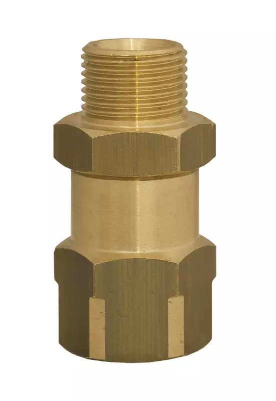 Pyörivä liitin mv 3/8"s - 3/8"u messinki - Motorsport varaosat ja tarvikkeet - LX9295 - 1