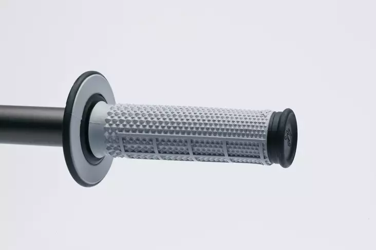 Renthal Tupet Duallayer Half Waffle/TapePunainen Musta - Moottoripyörän kahvakumit - D446275 - 1