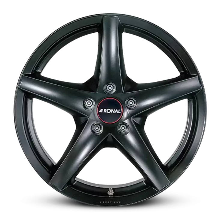 Ronal R41 MATT BLACK alumiinivanne 8.0x17 - 17-tuumaiset alumiinivanteet - 499-183325 - 1