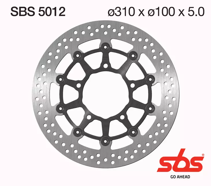Sbs Jarrulevy Standard - Moottoripyörän jarrulevyt - D241645 - 1