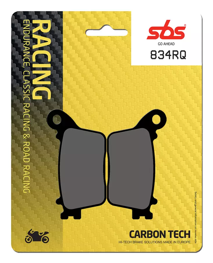Sbs Jarrupalat Carbon Tech Taakse - Moottoripyörän jarrupalat - D201405 - 1
