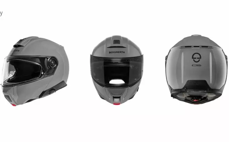 Schuberth C5 avattava kypärä harmaa ECE 22.06 -hyväksytty - Avattavat kypärät - D416535 - 1