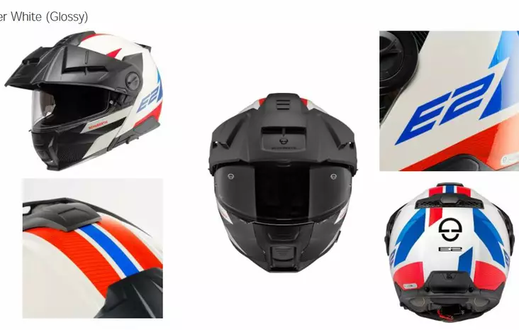 Schuberth E2 Defender avattava kypärä valkoinen S - Avattavat kypärät - D456245 - 1