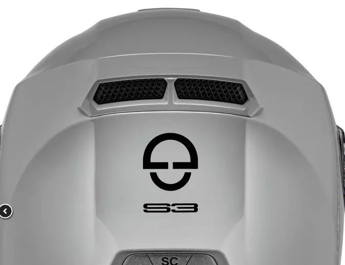 Schuberth spoiler S3 Concrete grey - Motorsport varaosat ja tarvikkeet - D549005 - 1