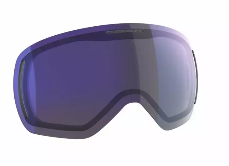 Scott Repl Lens LCG Evo w/ Case solar blue chrome - Ajolasien varaosat ja tarvikkeet - D324665 - 1
