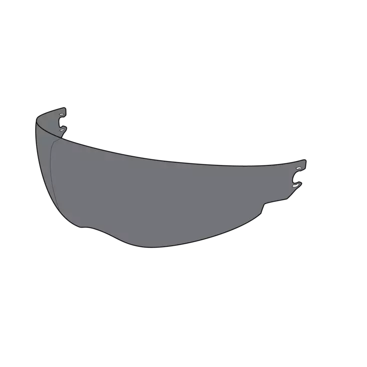 SIMPSON Venom/Darksome Aurinkovisiiri Tumma - Kypärän visiirit - D380865 - 1