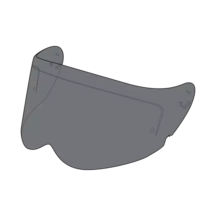 SIMPSON Venom/Speed visiiri Savu - Kypärän visiirit - D380855 - 1