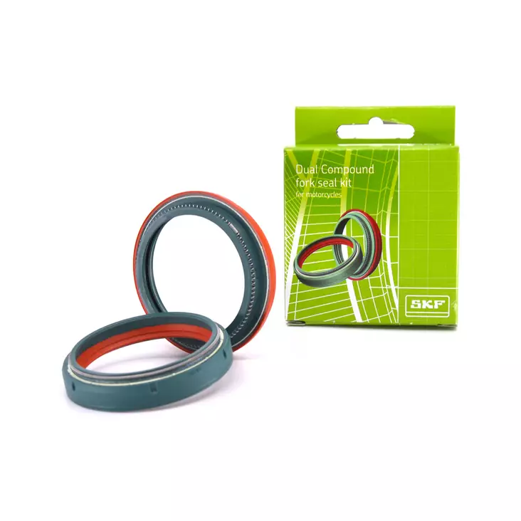 SKF oil & dust seal Dual Compound 49mm SHOWA - Etuteleskooppien tiivisteet - D429085 - 1