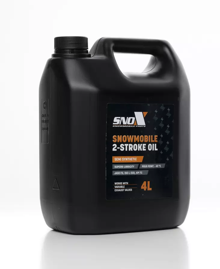 Sno-X 2T Moottorikelkkaöljy Semi-Synthetic 4L - Moottorikelkkaöljyt - D104475 - 1