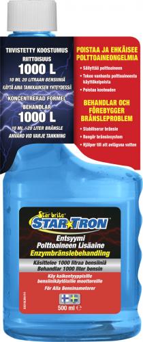 StarTron Bensiinin lisäaine 500ml riitoisuus 1000 L - Polttoaineen lisäaineet - D259555 - 1