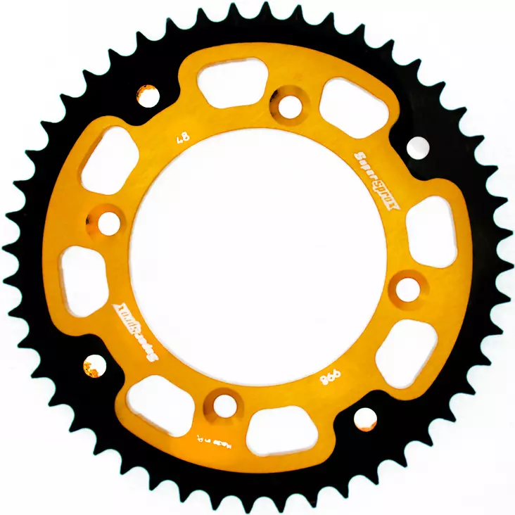 Supersprox Stealth Takaratas SU RM80/85, YA YZ80/85 Kulta 47 - Moottoripyörän takarattaat - D182905 - 1