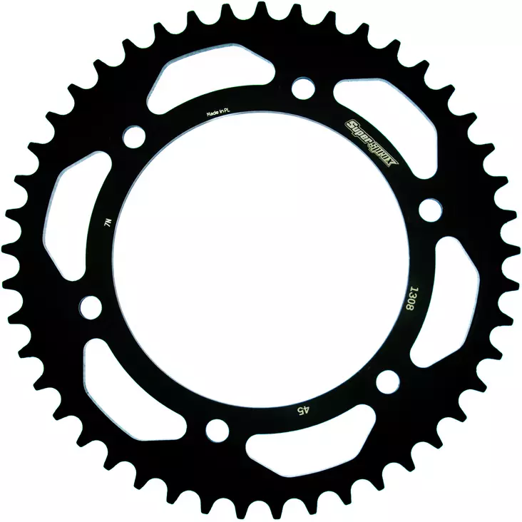 Supersprox Teräs takaratas HO CBR600/1000 (520) Musta 44 - Moottoripyörän takarattaat - D211655 - 1