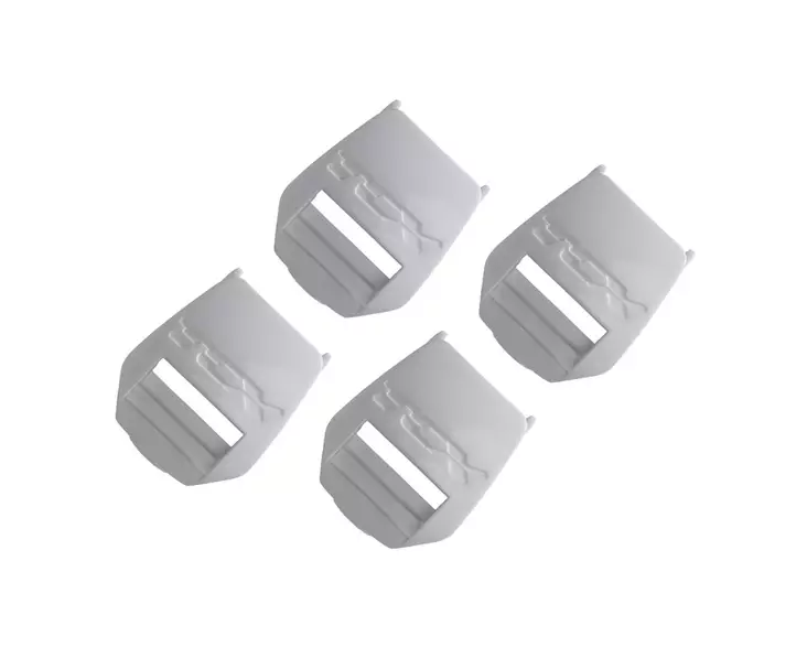 TCX PU Buckle Receivers Comp Evo/Pro 2.1/Pro 1.1/X-Mud white - Ajosaappaiden varaosat - D110395 - 1
