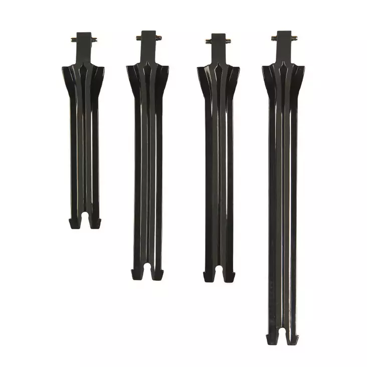 TCX X-Blast Black Strap set for one boot - Motorsport varaosat ja tarvikkeet - D402205 - 1