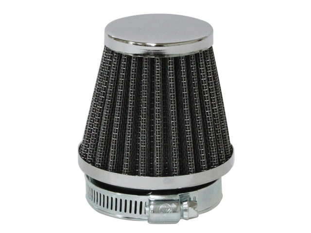 Tec-X Ilmansuodatin, Kiinitys Ø 49mm, (Ø 75 - 51mm x p. 68mm) - Mopon ja skootterin ilmansuodattimet - D1645 - 1