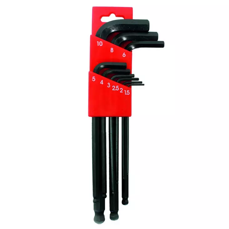 TMV Hex Key Set 9 PCS (1,5=> 10) - Motorsport varaosat ja tarvikkeet - D449935 - 1