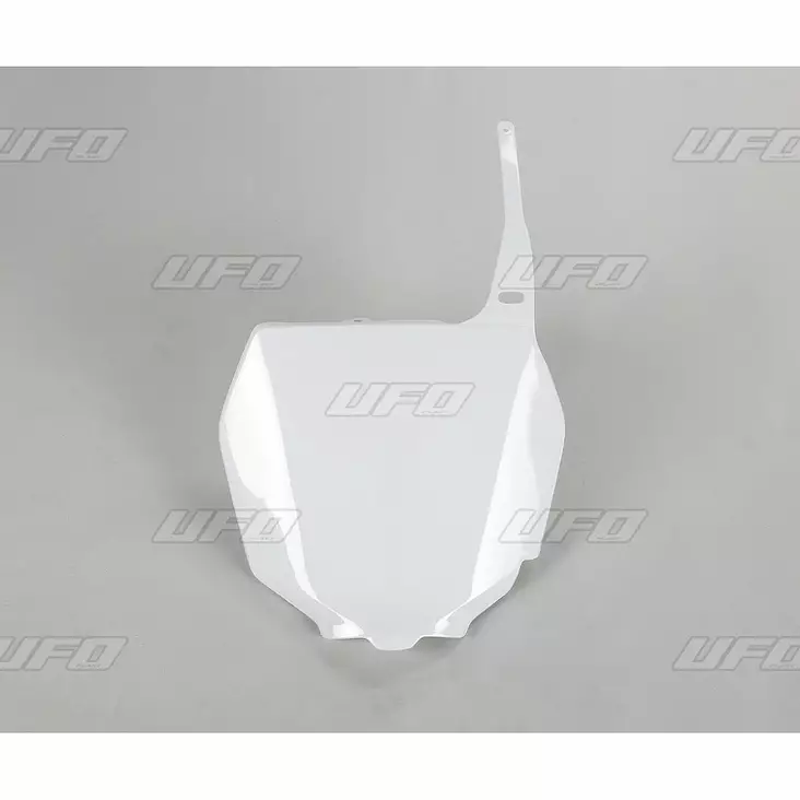 UFO Etunumerokilpi RM125/250 01-,RMZ250/450 Valkoinen 041 - Offroad numerokilvet - D219645 - 1