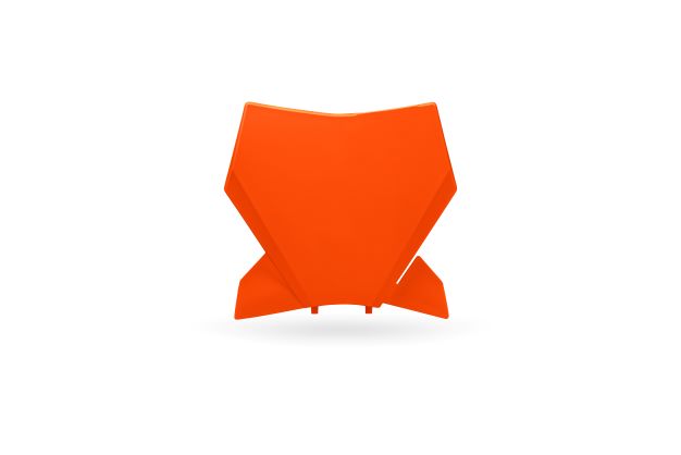 UFO Etunumerokilpi SX/SX-F 125-450 23-.. Oranssi 127 - Offroad numerokilvet - D457235 - 1
