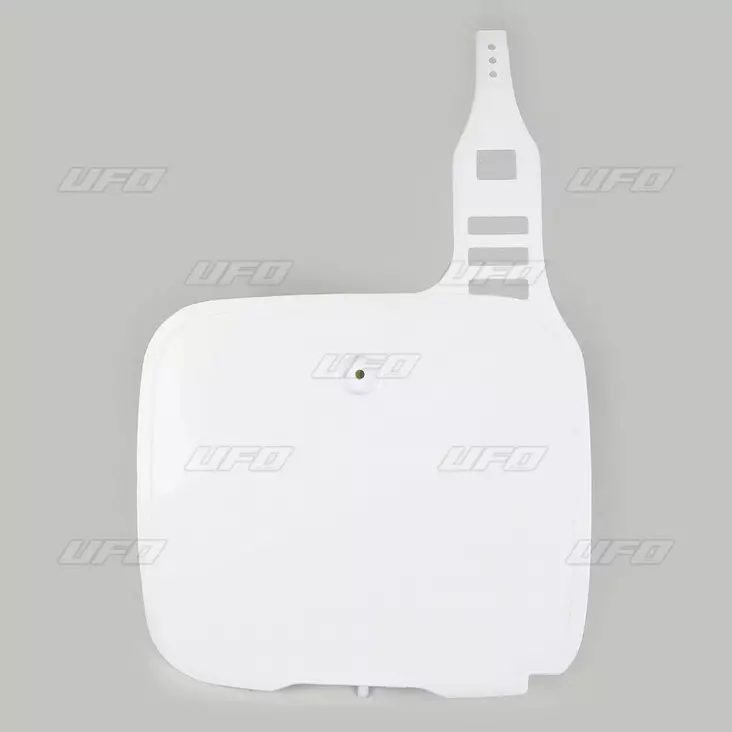 UFO Etunumerokilpi YZ125-490 86-91 Valkoinen 046 - Offroad numerokilvet - D219075 - 1