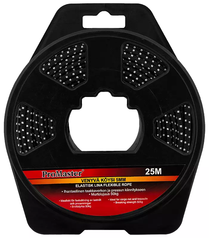 Venyvä köysi 5mmx25m - Peitteet ja pressut - LX5595 - 1