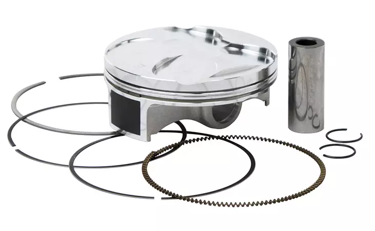 Vertex Piston kit HO CRF250R Compr 13,0:1 2008-09 77,96mm - Moottoripyöräm männät ja mäntäsarjat - D477295 - 1