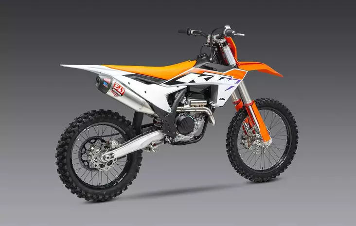 Yoshimura Full System Ktm/Husqvarna SX-F/FC250 RS-12 Sign. series Fs Ss-Ss-Cf - Moottoripyörän pakoputkistot - D451445 - 1