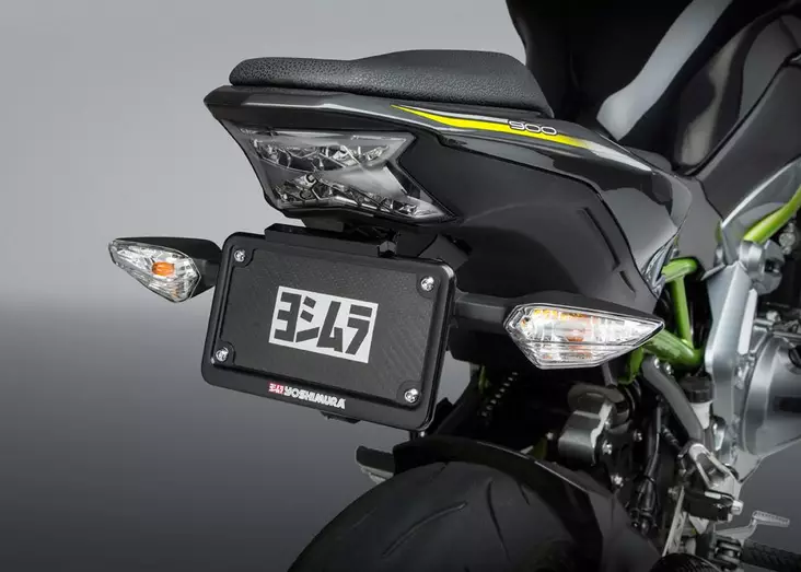 Yoshimura Kawasaki Z900 2017-18 Fender Eliminator Kit - Moottoripyörän rekisterikilven telineet - D334025 - 1