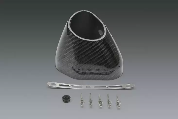 Yoshimura R-77 REPLACEMENT END CAP KIT FLARED LEFT SIDE - Moottoripyörän pakoputken osat - D417775 - 1