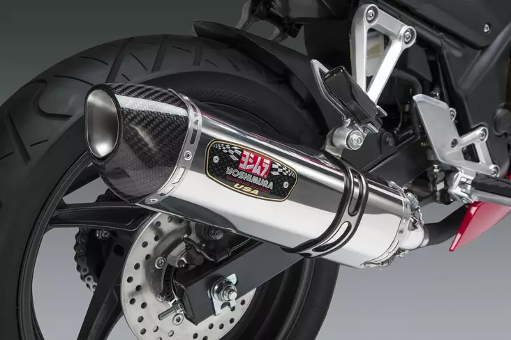 Yoshimura Slip-On Honda Cbr300R 15-19 / Cb300F 2015-16 Race R-77 So Ss-Ss-Cf - Moottoripyörän äänenvaimentimet - D334175 - 1