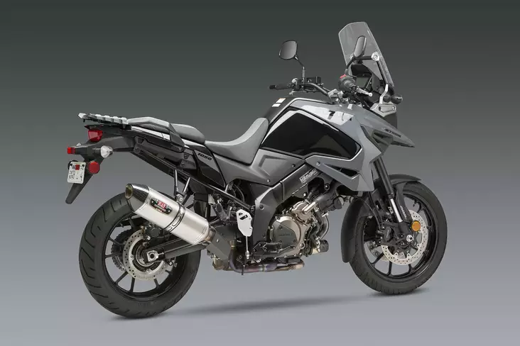 Yoshimura Slip-On Suzuki V-Strom 1000 2020 Signature R-77 So Ss-Ss-Cf - Moottoripyörän äänenvaimentimet - D400895 - 1