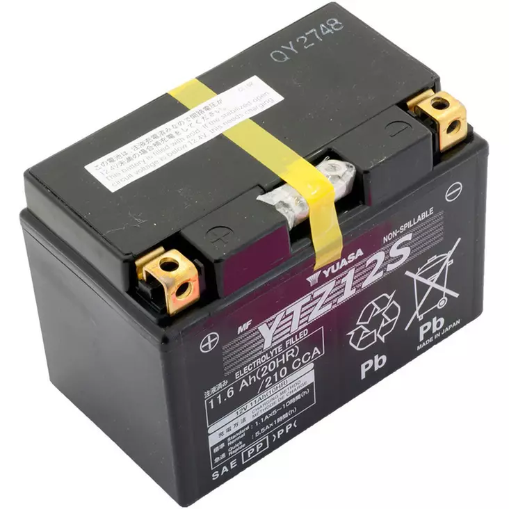 Yuasa akku, YTZ12S (wc) factory activated (5) - Akut - D27875 - 1